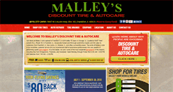 Desktop Screenshot of malleysauto.com